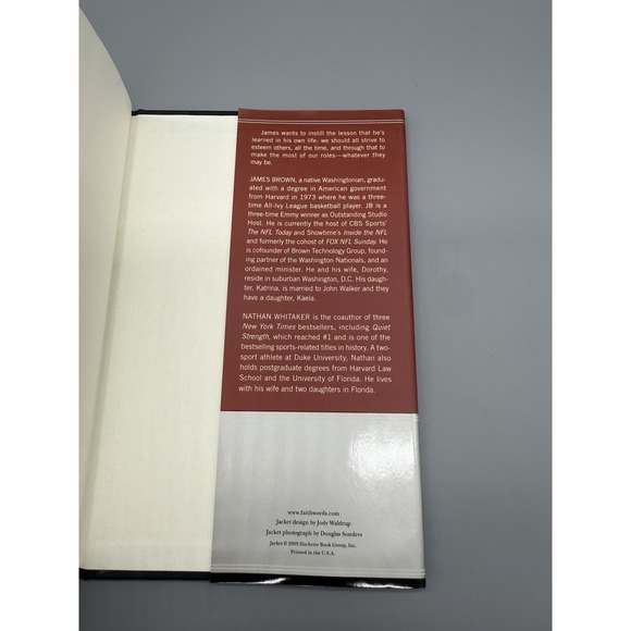 James Brown‎ Role of a Lifetime Signed First Edition 2009 Hardcover - Picture 9 of 12